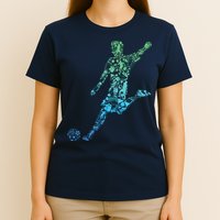 Soccer Player Boy Men T-Shirt