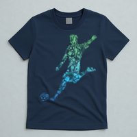 Soccer Player Boy Men T-Shirt