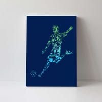 Soccer Player Boy Men Canvas