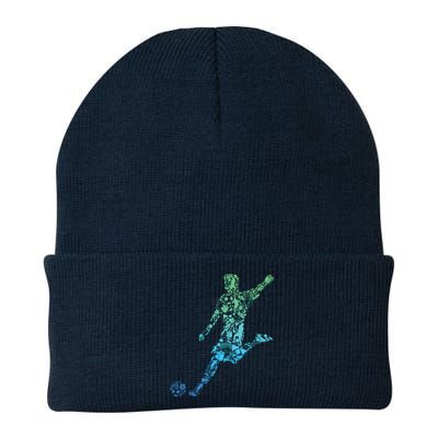 Soccer Player Boy Men Beanie