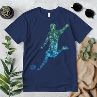 Soccer Player Boy Men Premium T-Shirt