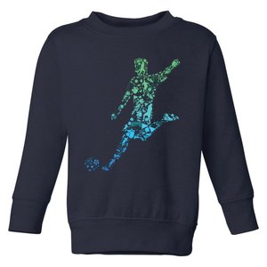 Soccer Player Boy Men Toddler Sweatshirt