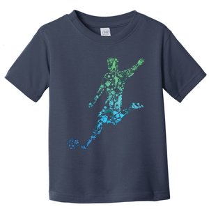 Soccer Player Boy Men Toddler T-Shirt