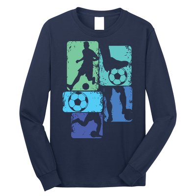 Soccer Player Boy Long Sleeve Shirt