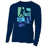 Soccer Player Boy Cooling Performance Long Sleeve Crew