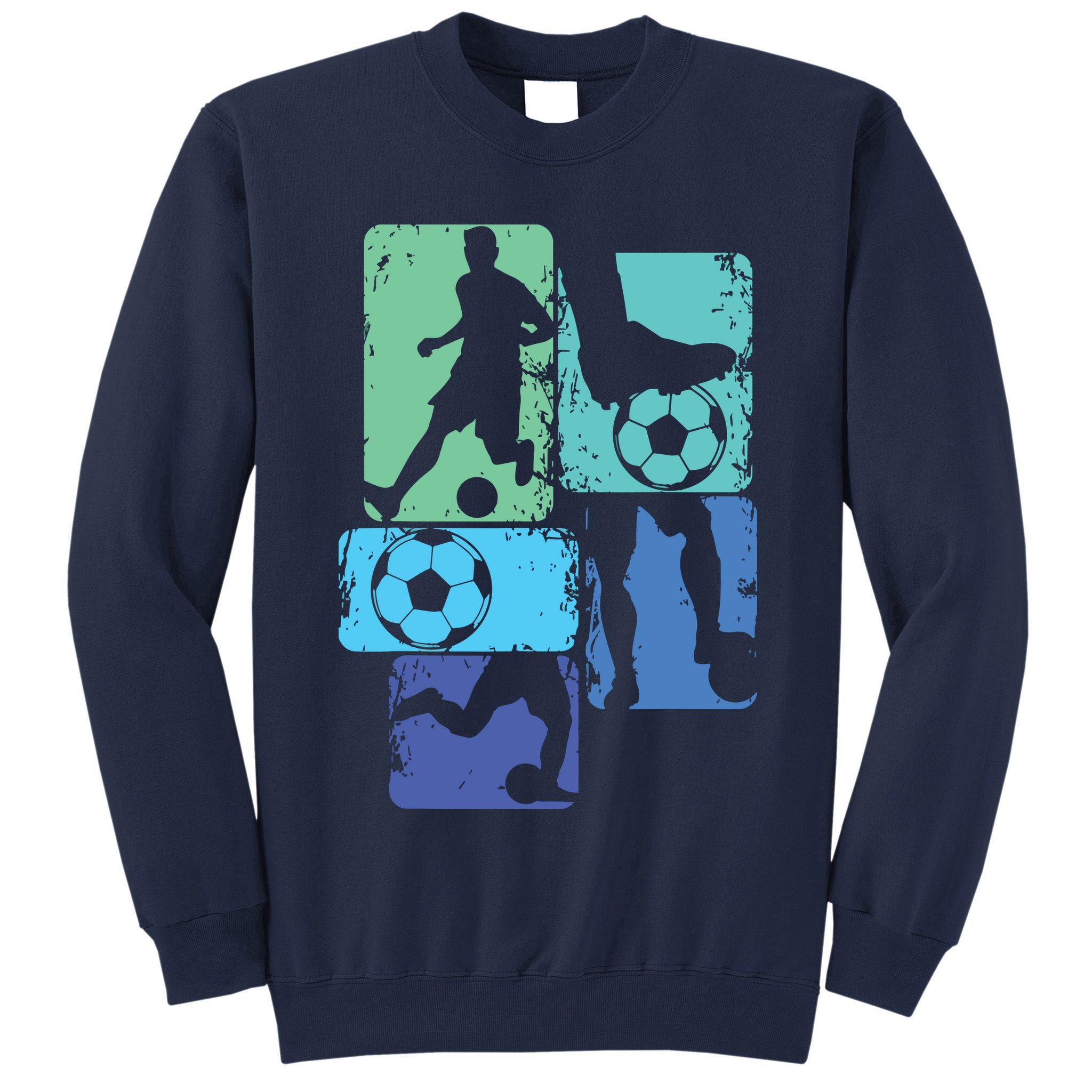 Soccer Player Boy Tall Sweatshirt