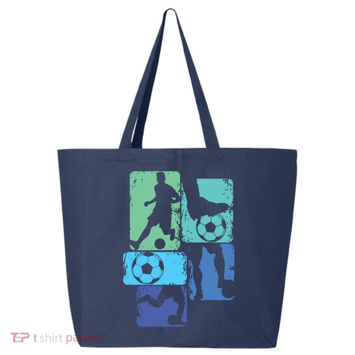 Soccer Player Boy 25L Jumbo Tote