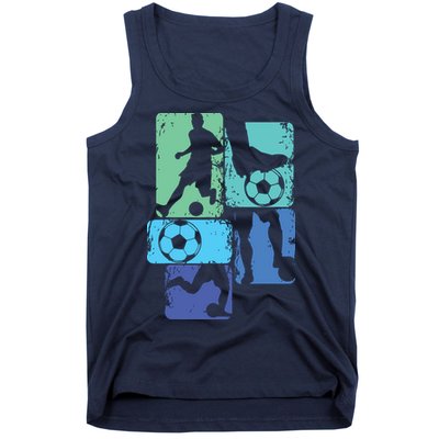 Soccer Player Boy Tank Top