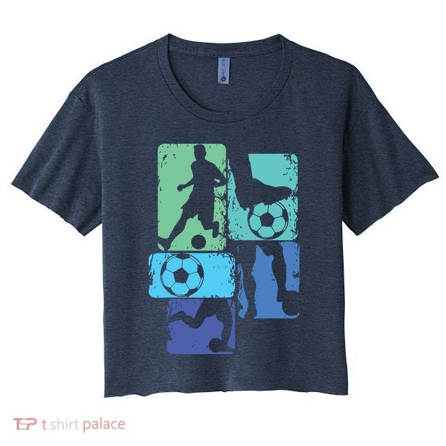 Soccer Player Boy Crop Top