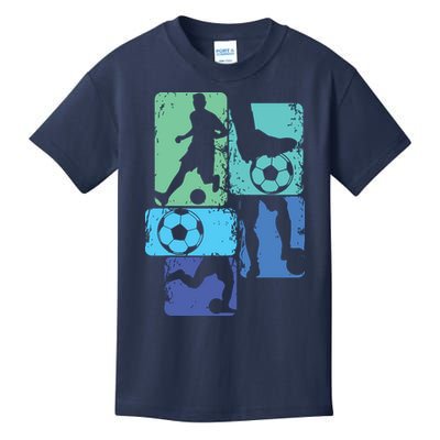 Soccer Player Boy Kids T-Shirt