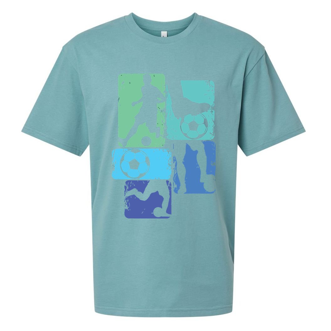 Soccer Player Boy Sueded Cloud Jersey T-Shirt