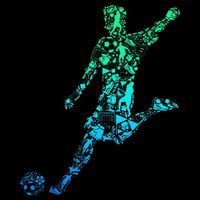 Soccer Player Boy City Backpack