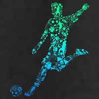 Soccer Player Boy 11oz C Handle Ceramic Mug