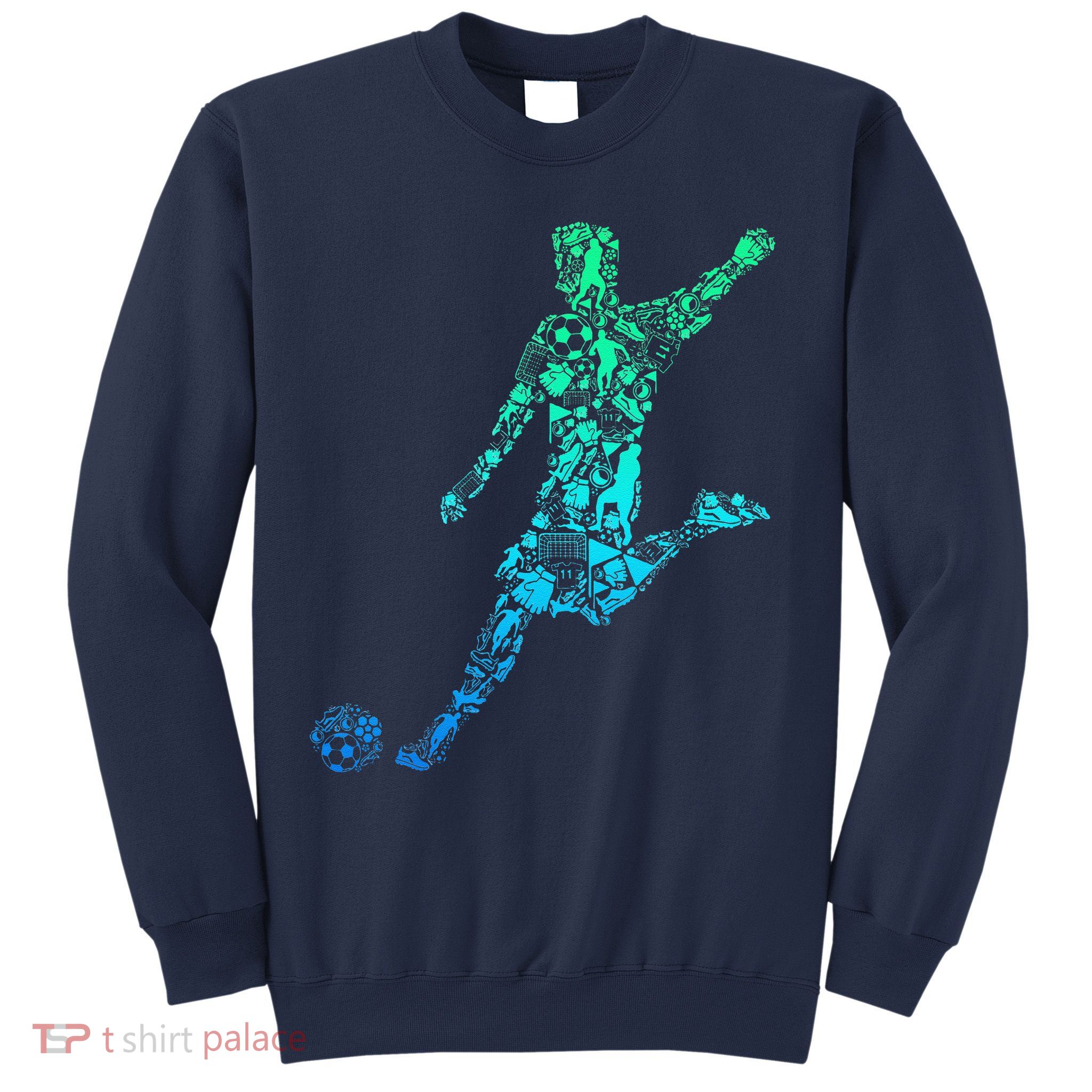 Soccer Player Boy Sweatshirt