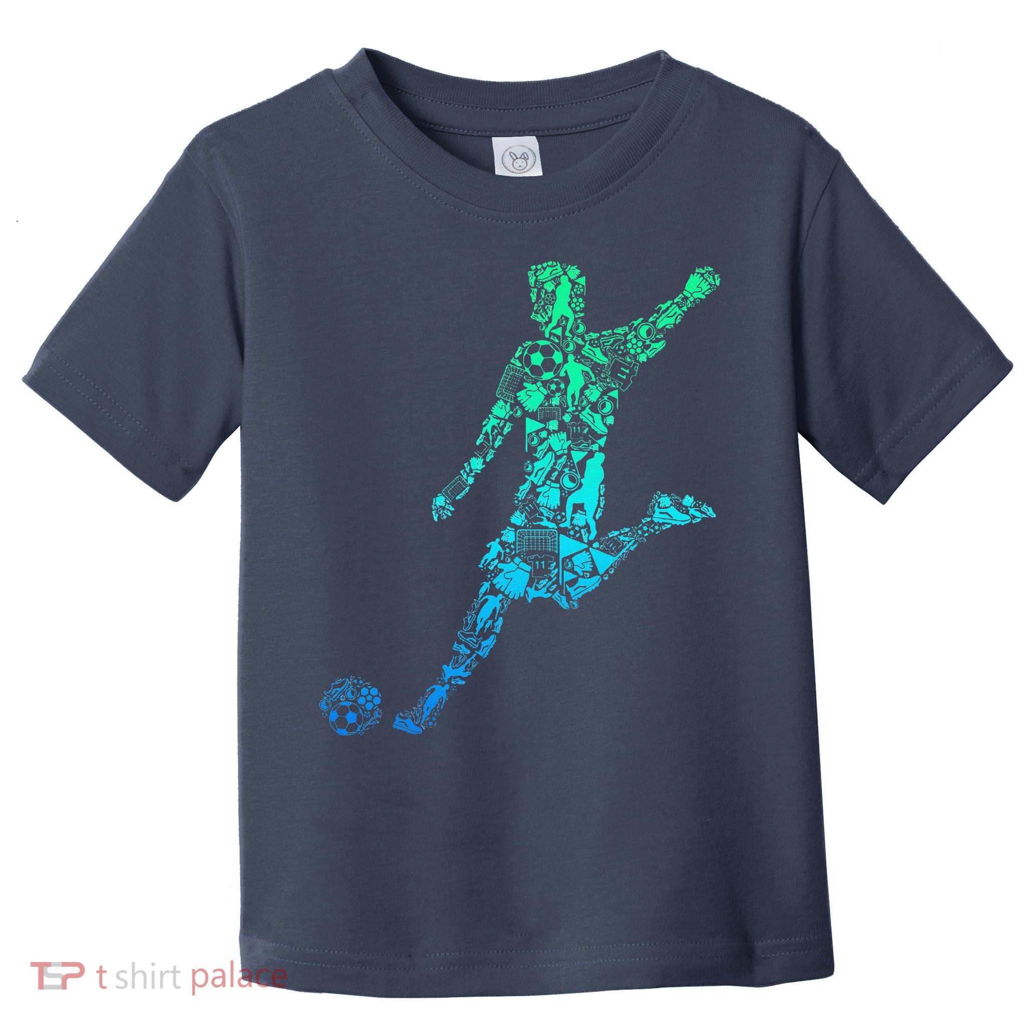 Soccer Player Boy Toddler T-Shirt
