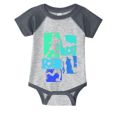 Soccer Player Boy Infant Baby Jersey Bodysuit