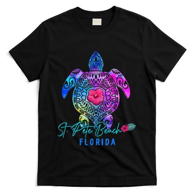 St. Pete Beach Florida Tie Dye Sea Turtle Vacation 2024 T-Shirt