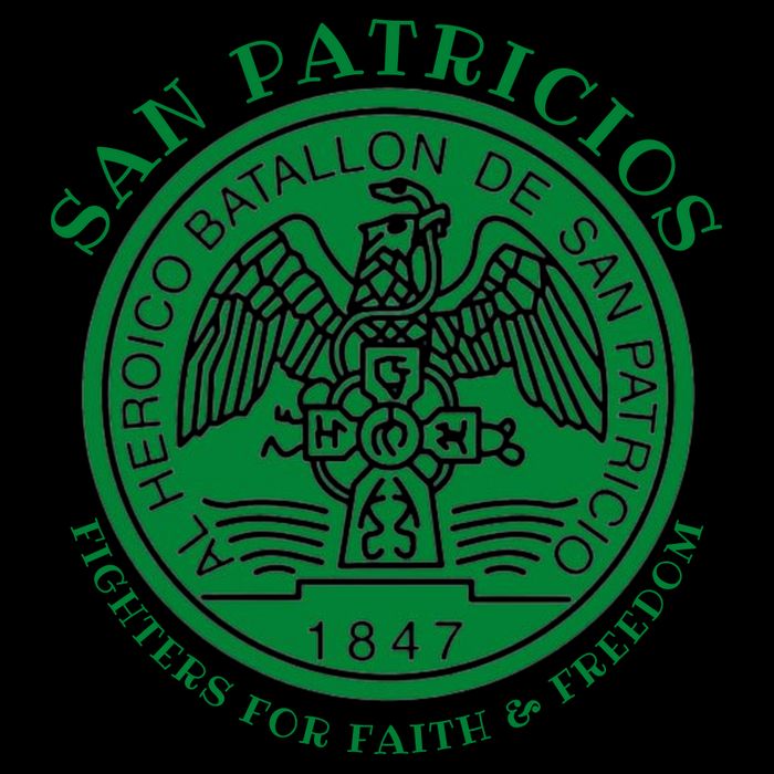Saint Patrick's Battalion San Patricios Catholic Drawstring Bag
