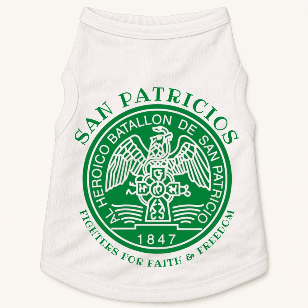 Saint Patrick's Battalion San Patricios Catholic Doggie Tank