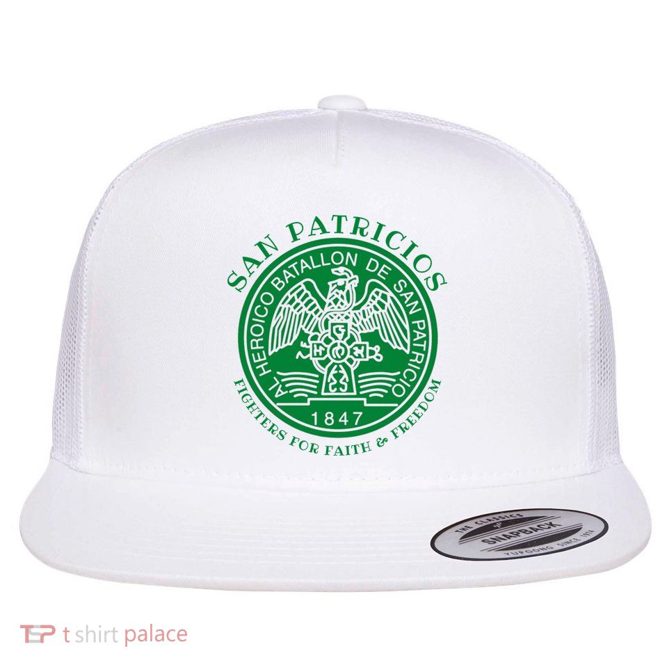 Saint Patrick's Battalion San Patricios Catholic Flatbill Hat