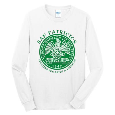 Saint Patrick's Battalion San Patricios Catholic Tall Long Sleeve T-Shirt