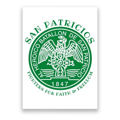 Saint Patrick's Battalion San Patricios Catholic Poster