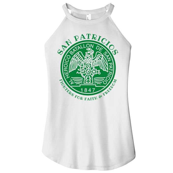 Saint Patrick's Battalion San Patricios Catholic Women's Perfect Tri Rocker Tank