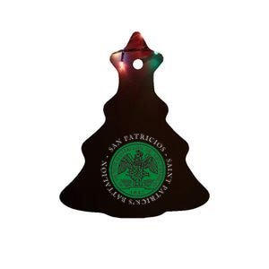 Saint Patrick's Battalion San Patricios Catholic Ceramic Tree Ornament