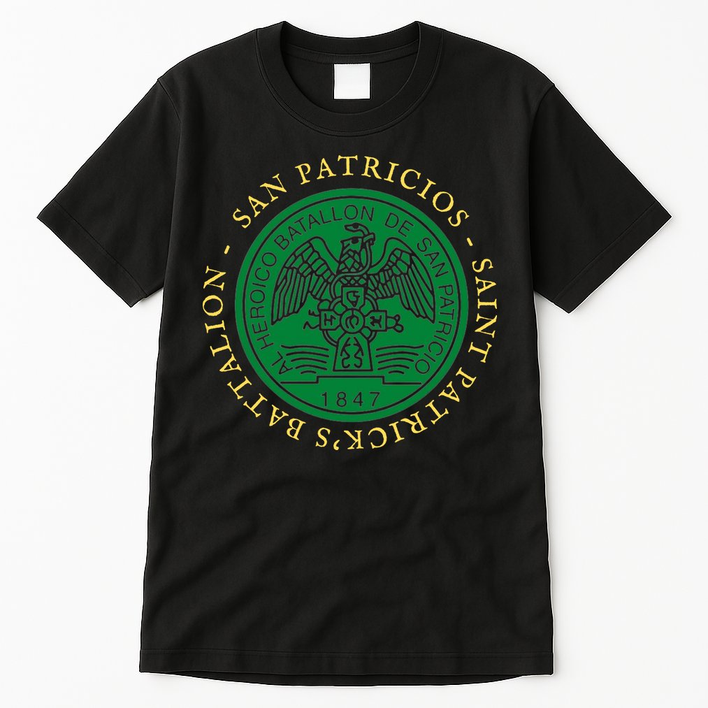 Saint Patrick's Battalion San Patricios Catholic Tall T-Shirt