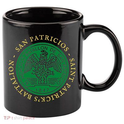 Saint Patrick's Battalion San Patricios Catholic 11oz C Handle Ceramic Mug