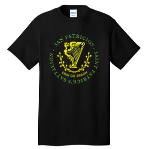 Saint Patrick's Battalion San Patricios Catholic Tall T-Shirt