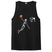 Skeleton Playing Basketball Halloween Costume Boy Kids PosiCharge Competitor Tank