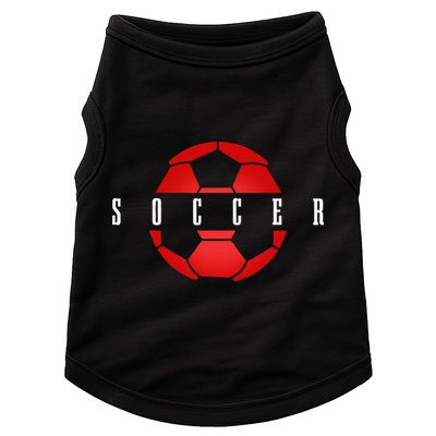 Soccer Player Ball Soccer Doggie Tank