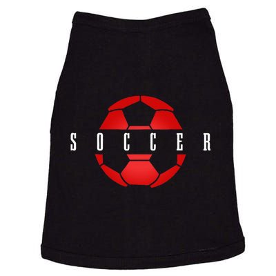 Soccer Player Ball Soccer Doggie Tank