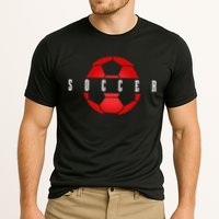 Soccer Player Ball Soccer Cooling Performance Crew T-Shirt