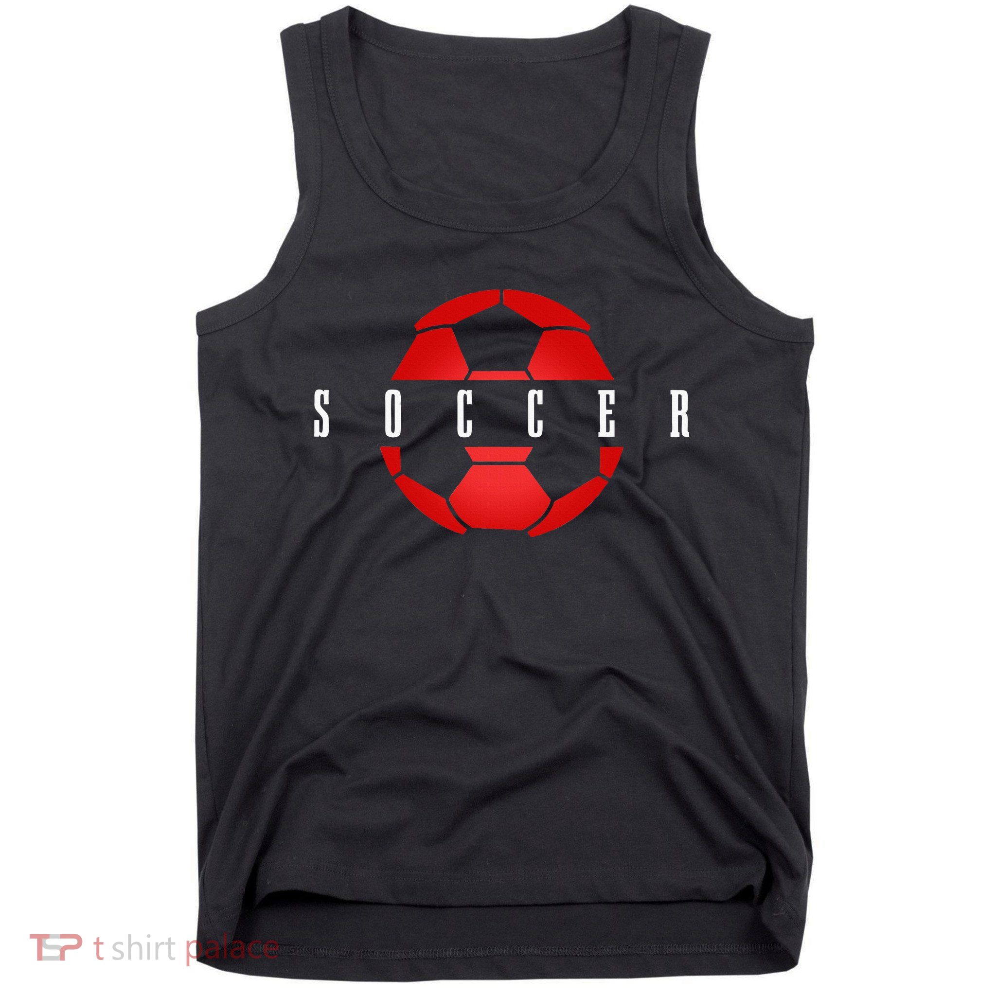 Soccer Player Ball Soccer Tank Top