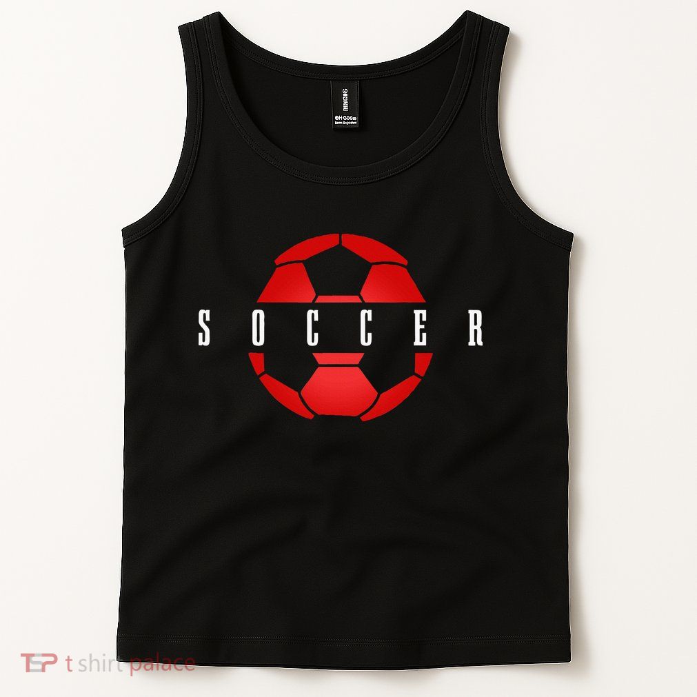 Soccer Player Ball Soccer Tank Top