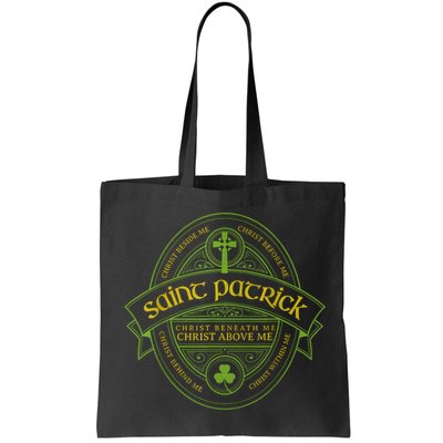St Patrick Breastplate Prayer Catholic Saint Patricks Day Bag