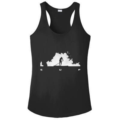 Sup Paddle Board Apparel Paddle Boarding Ladies PosiCharge Competitor Racerback Tank