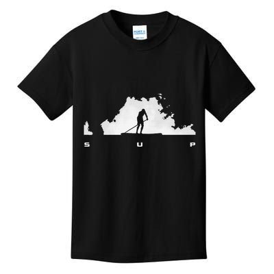Sup Paddle Board Apparel Paddle Boarding Kids T-Shirt