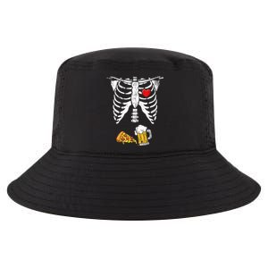 Skeleton Pregnancy Beer Pizza Xray Halloween Costume Cool Comfort Performance Bucket Hat