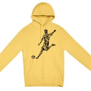 Soccer Player Boys Kids Youth Men TShirt Premium Pullover Hoodie