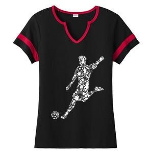 Soccer Player Boys Kids Youth Men TShirt Ladies Halftime Notch Neck Tee