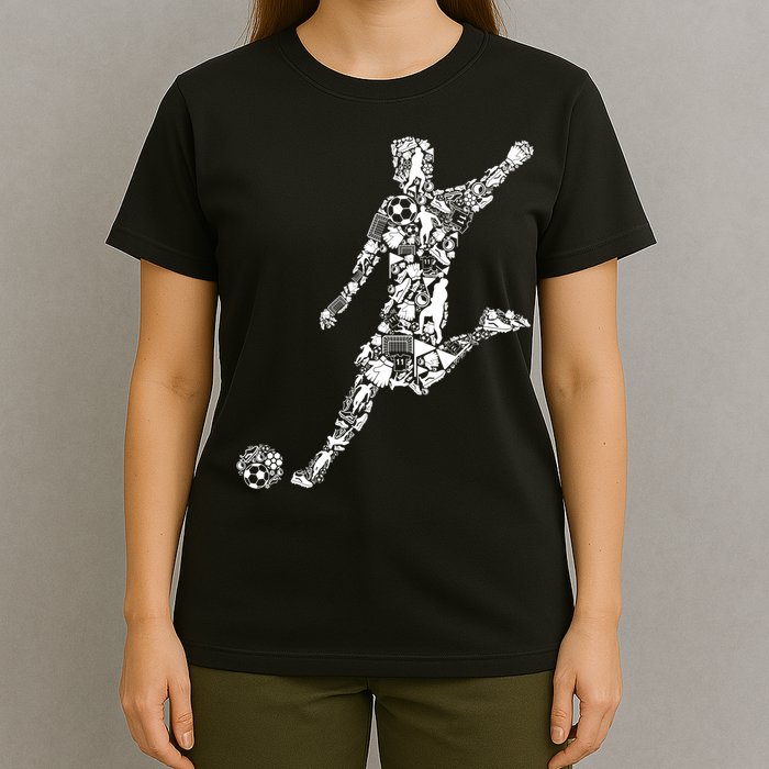 Soccer Player Boys Kids Youth Men TShirt T-Shirt