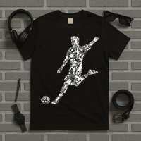 Soccer Player Boys Kids Youth Men TShirt T-Shirt