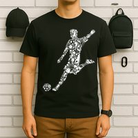 Soccer Player Boys Kids Youth Men TShirt T-Shirt