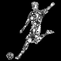Soccer Player Boys Kids Youth Men TShirt T-Shirt