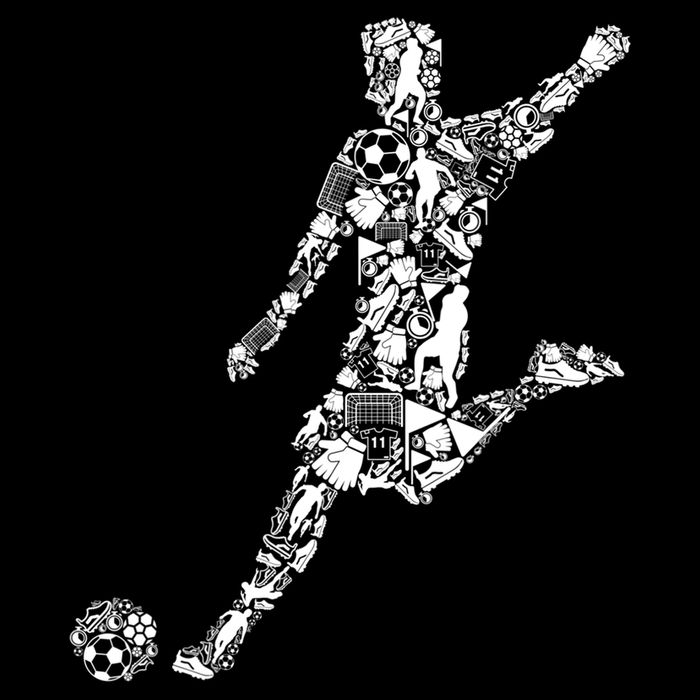 Soccer Player Boys Kids Youth Men TShirt T-Shirt