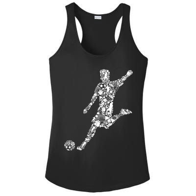 Soccer Player Boys Kids Youth Men TShirt Ladies PosiCharge Competitor Racerback Tank