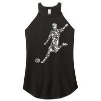 Soccer Player Boys Kids Youth Men TShirt Women's Perfect Tri Rocker Tank